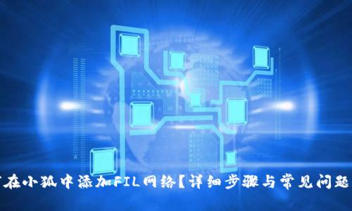 如何在小狐中添加FIL网络？详细步骤与常见问题解答